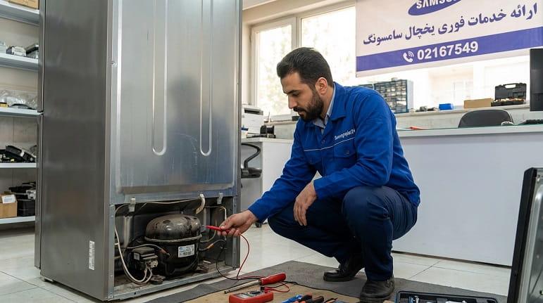 نمایندگی خدمات پس از فروش یخچال سامسونگ در تهران